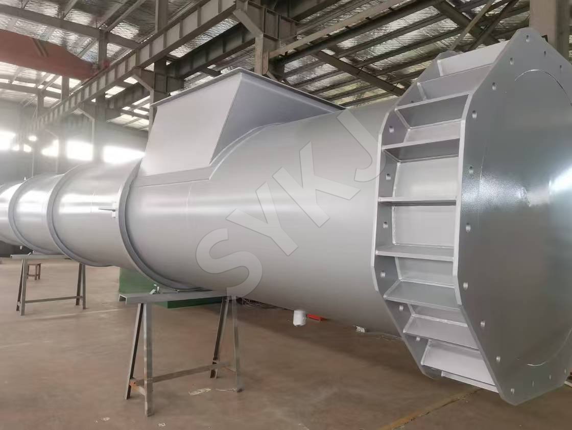 无锡某电子三厂二期RTO系统工事第五批烟囱产品出厂